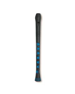 Nuvo N320 Descant Recorder+ - Black With Blue Trim