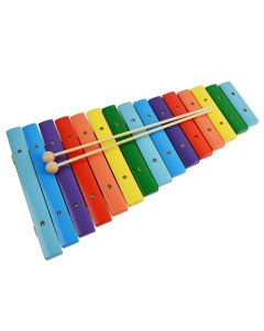 A-Star 15 Note Rainbow Xylophone With Beaters
