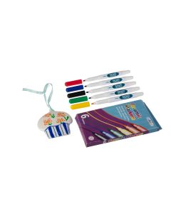 Craft Play Porcelain Pens - Pack of 6