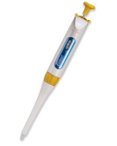 Pearl Adjustable Micro Pipette 20-200ul White/Yellow