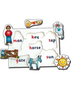 Just Jigsaws Key Letters Wooden Puzzle - Set 1