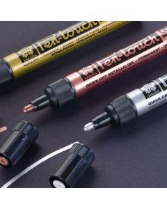 Sakura Medium Pen-Touch Metallic Markers. Assorted Class Pack of 36