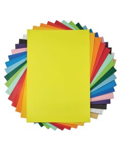 Classmates Poster Paper Sheets - 510 x 760mm - Yellow - Pack of 25