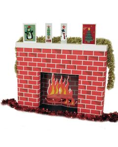 Festive Fireplace