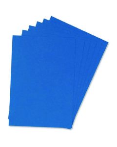 Binding Covers Leathergrain A4 250g Royal Blue - Pack of 100