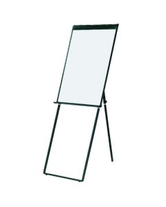 Magnetic Drywipe/Flipchart Easel With Foot Bar
