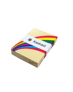 Kaskad Pastel Tints A4 80gsm - Wheatear Yellow - Pack of 500