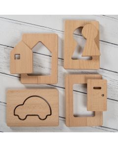 Learn Well Education Little Looking Shapes - Set 2