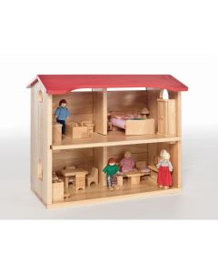 Bigjigs Toys Dolls House Complete