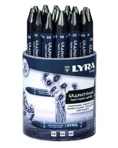 Lyra Graphite Crayons - Pack of 24