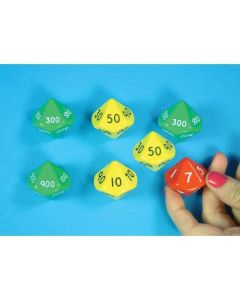 Jumbo Place Value Dice - Pack of 6