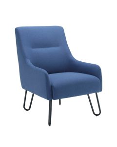 Pearl Reception Chair - Navy