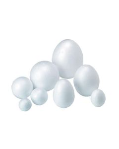 Polystyrene Egg Shapes - Pack of 10