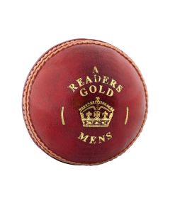 Readers Gold Cricket Ball - 4.75oz - Junior - Red/Gold