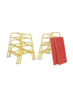 Gym Time Trestle - 760mm - Yellow