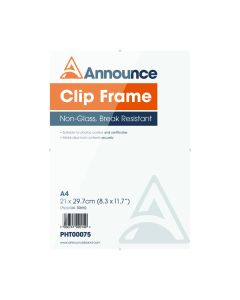 Clip Frame - A4 Pack