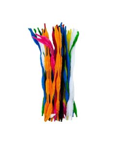 Pipe Cleaners Bumpy 300 x 15mm - Pack of 48