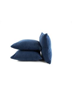 Teddy fleece Cushions 50 x 50cm 3pk - Navy