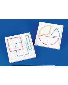 10 x 10 Double -Sided Geoboard - Pack of 5