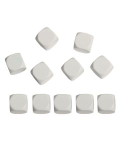 22mm Blank Dice - Pack of 20