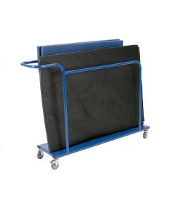Junior Vertical Mat Trolley - Blue