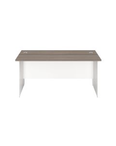 Panel Plus Rectangular Desk Grey Oak 1200mm