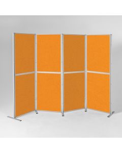 Pole And Panel Kit 6 Panel - Orange