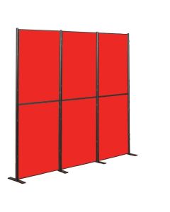 Pole And Panel Kit 6 Panel - Red