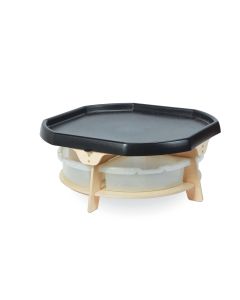 Millhouse Play Tray Activity Table with Shelf and Tubs - Stand Only