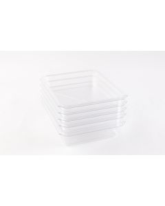 Collecting Tray Clear 325 x 265 x 65mm - Pack of 5