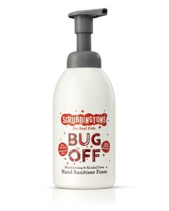 Scrubbingtons Alcohol Free Foam Bug-Off Hand Sanitiser - 500ml - Pack of 3