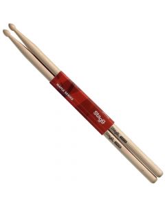 Stagg SM5B Maple Drum Sticks - Wooden Tip - Pair