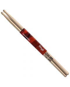Stagg SM7A Maple Drum Sticks - Wooden Tip - Pair