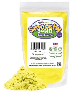 Smooshy Sand 1kg - Yellow