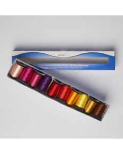 SureStitch Embroidery Thread 500m Reels Brights - Pack of 10