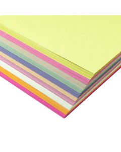 Sugar Paper 100gsm - Assorted - Pack of 250