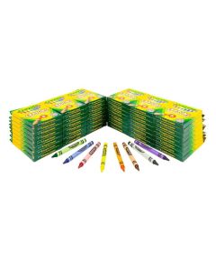 Crayola Standard Wax Crayons 24 x 8 Assorted - Pack of 192