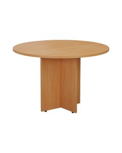 Round Meeting Table - Beech