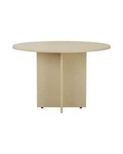 Round Meeting Table - Maple
