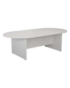 D-End Meeting Table - White - 1800mm