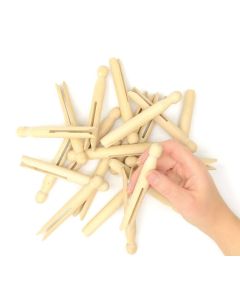 Dolly Pegs Natural - Pack of 24
