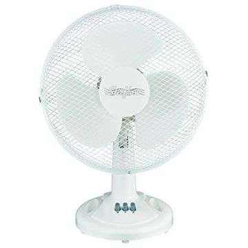 Desk Fan White - 230mm
