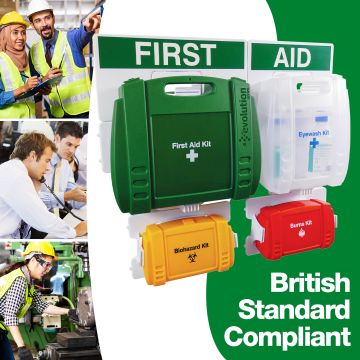 British Standard Large First Aid Kit Complete