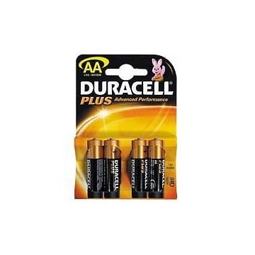 AA Duracell Plus Batteries - Pack of 4