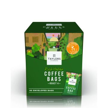 Taylors Rich Italian Coffee Bags Pk80