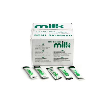 Uht Semi Skimmed Milk Sticks 10ml P240