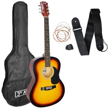 3rd Avenue Acoustic Guitar Pack - Sunburst