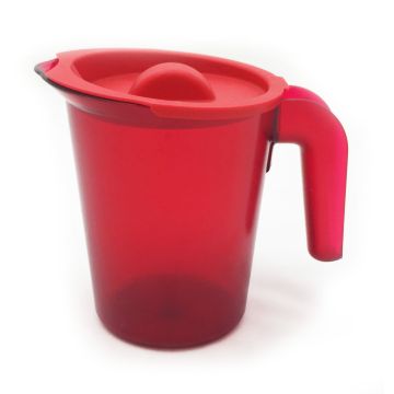 Frosted Red Polycarbonate Jug - 500ml