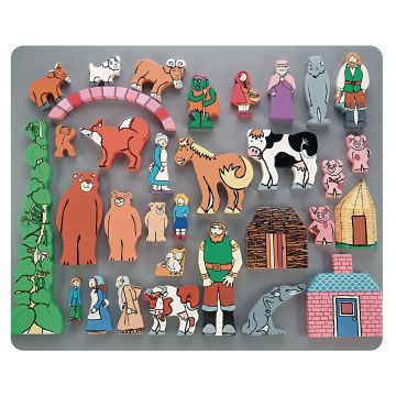 Fairytale Wooden Character Set