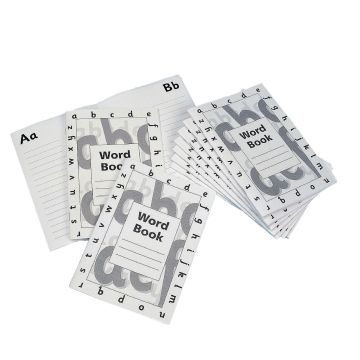 White A5 Spelling Book 104 -Page 10mm Ruled - Pack of 10